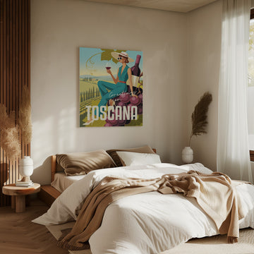 Tuscan Wine Country Style | Canvas - Room Interior 2