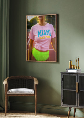 Miami Beach Club | Poster - Room Interior 2