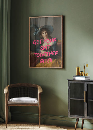Sassy Lady Quote | Poster - Room Interior 2