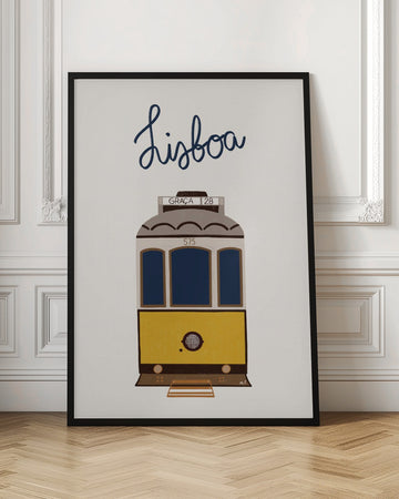 Iconic Lisbon Tram | Poster - Room Interior 1