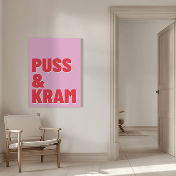 Puss & Kram Message | Canvas - Room Interior 1