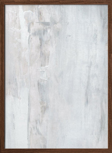 Muted Tones With Subtle Textures | Poster - Walnut Frame Interior