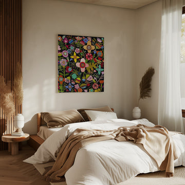 Floral Jungle | Canvas - Room Interior 2