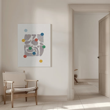Colorful Harmony | Canvas - Room Interior 1