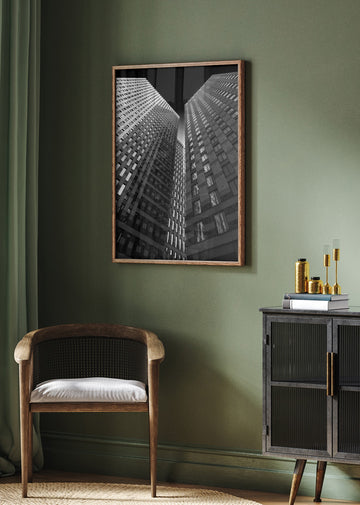 Urban Tower Geometry | Poster - Room Interior 2