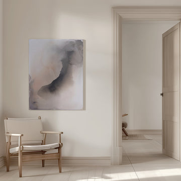 Soft Abstract Wash | Canvas - Room Interior 1
