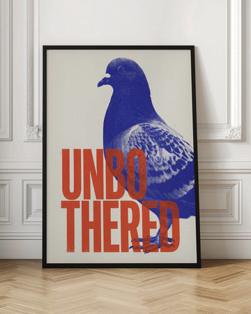 Unbothered Pigeon | Poster - Room Interior 1