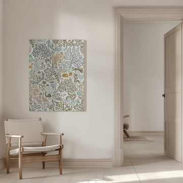 Whimsical Forest Friends | Canvas - Room Interior 1