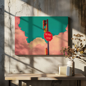 Surreal Stop Go | Canvas - Room Interior 2