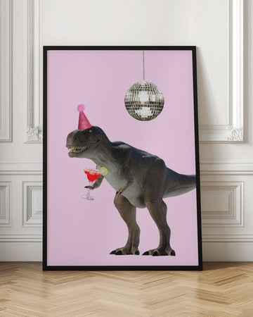 Dino's Disco Bash | Poster - Room Interior 1