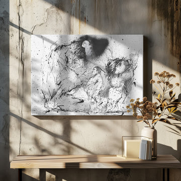 Expressive Human Figures | Canvas - Room Interior 2