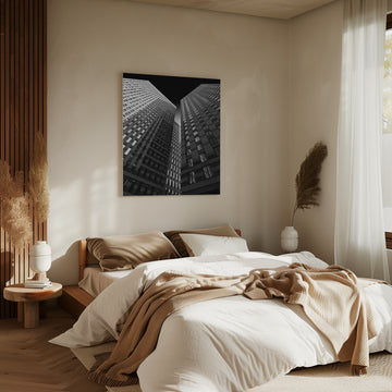 Urban Tower Geometry | Canvas - Room Interior 2