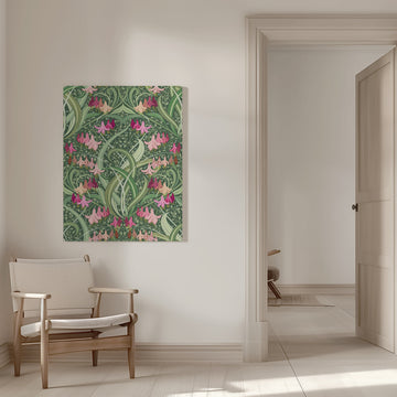 Art Nouveau Floral Pattern | Canvas - Room Interior 1