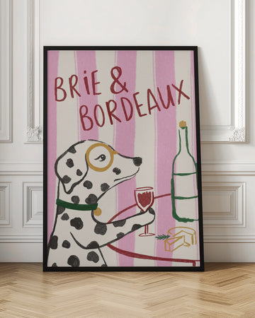 Brie & Bordeaux | Poster - Room Interior 1