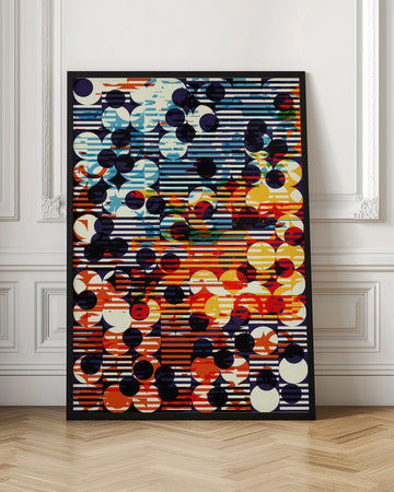 Vibrant Geometric Circles | Poster - Room Interior 1