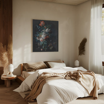 Vase With Flowers By Jan Van Huysum | Canvas - Room Interior 2