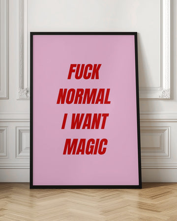 Pink Magic Statement | Poster - Room Interior 1
