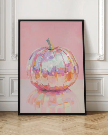 Iridescent Disco Pumpkin | Poster - Room Interior 1