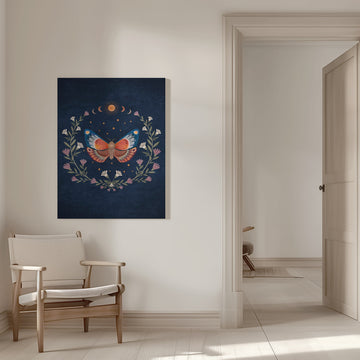 Butterfly Dreamscape | Canvas - Room Interior 1