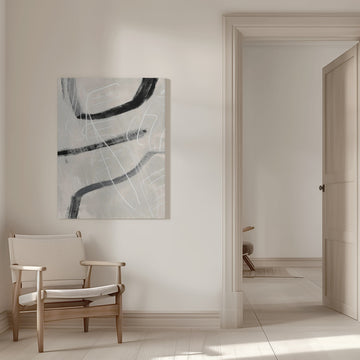 Dynamic Abstract Curves | Canvas - Room Interior 1