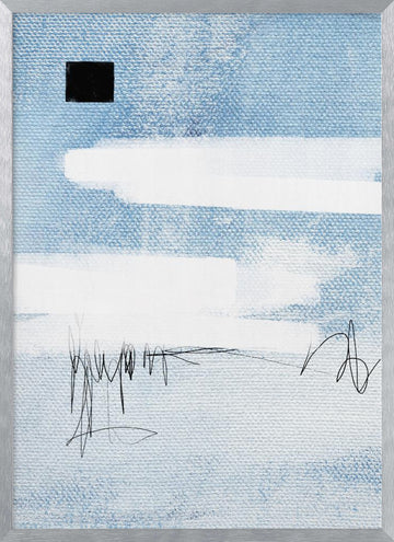 Skybound Whispers | Poster - Silver Frame Interior