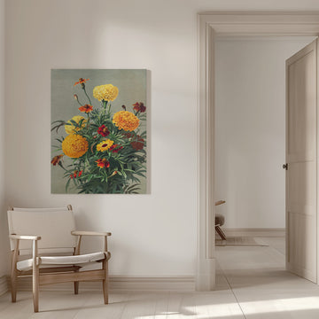 Marigolds | Canvas - Room Interior 1