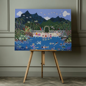 Tropical Family Paradise | Canvas - Room Interior 1
