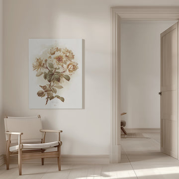 Yellow Roses; Reve D'or Roses | Canvas - Room Interior 1