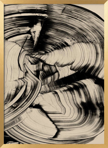 Tornado | Poster - Gold Frame Interior