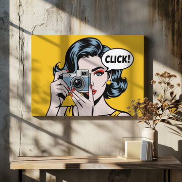 Pop Art Photographer | Canvas - Room Interior 2