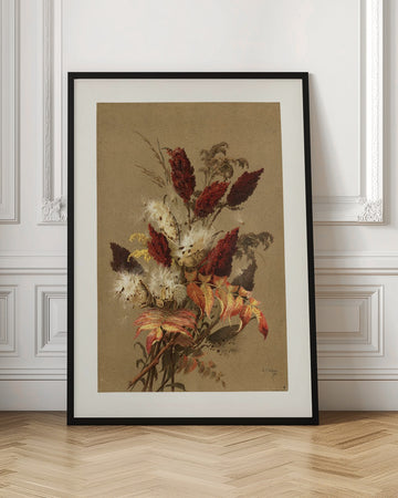Sumac and Milkweed By Ellen Thayer Fisher | Poster - Room Interior 1