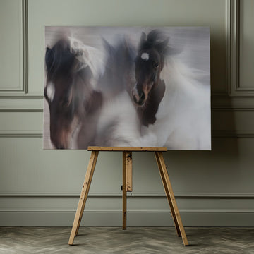 Spirited Horse Motion | Canvas - Room Interior 1