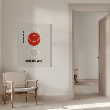 Bauhaus Wine Glass | Canvas - Room Interior 1