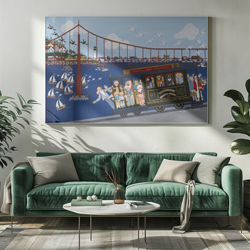 San Francisco Cable Car | Poster - Room Interior 1