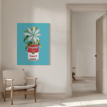 Campbells and Flowers | Canvas - Room Interior 1