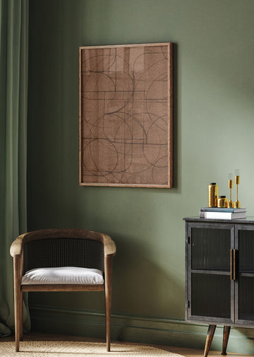 Curved 1 | Poster - Room Interior 2