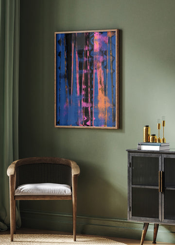 Vibrant Nightfall | Poster - Room Interior 2