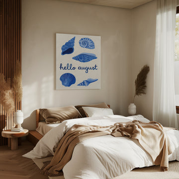 Hello August Shells | Canvas - Room Interior 2