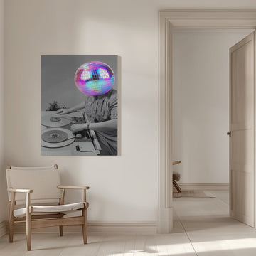 Disco Ball Operator | Canvas - Room Interior 1