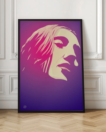 Emotional Pink Profile | Poster - Room Interior 1