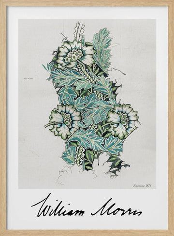 Anemone | Poster - Wood Frame Interior