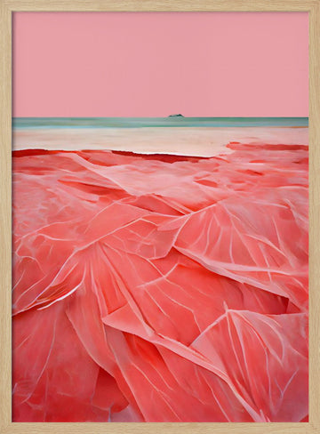 Crimson Dreams | Poster - Wood Frame Interior