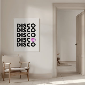 Pink Disco Party | Canvas - Room Interior 1