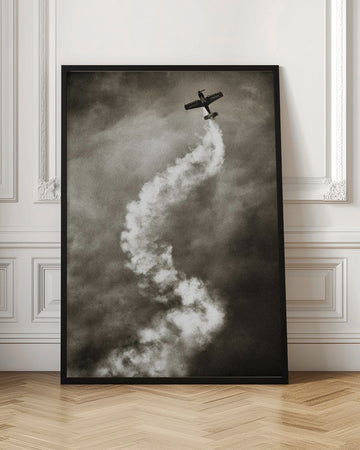 Skyward Smoke Trail | Poster - Room Interior 1