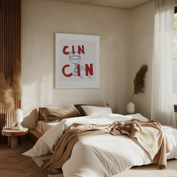 Cheers in Lines | Canvas - Room Interior 2