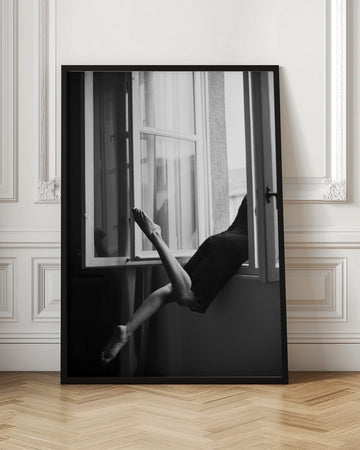 Graceful Legs Open Window | Poster - Room Interior 1