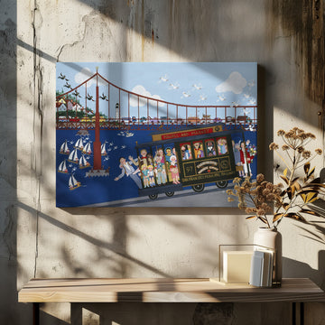 San Francisco Cable Car | Canvas - Room Interior 2