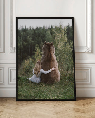 Peaceful Forest Embrace | Poster - Room Interior 1