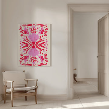 Bohemian Butterfly Garden | Canvas - Room Interior 1