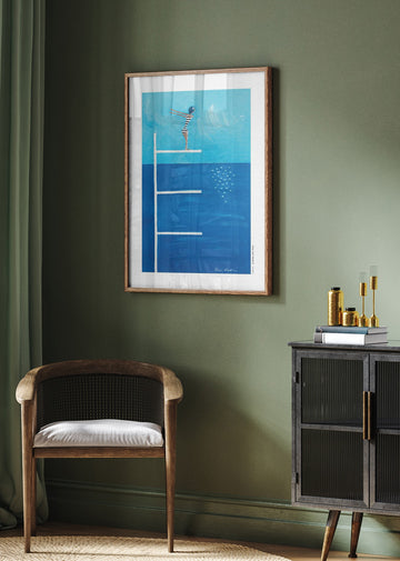 Ready to Dive | Poster - Room Interior 2